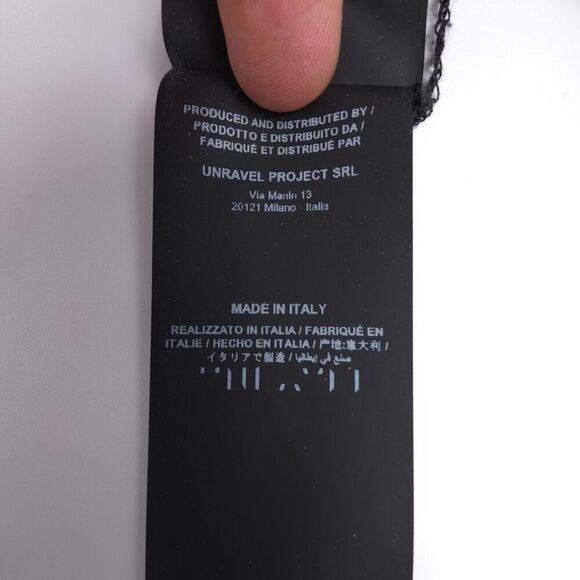 BEN TAVERNITI Unravel Black Long Sleeve Racing Jersey Skate T-Shirt Y2k Grunge - Picture 7 of 10